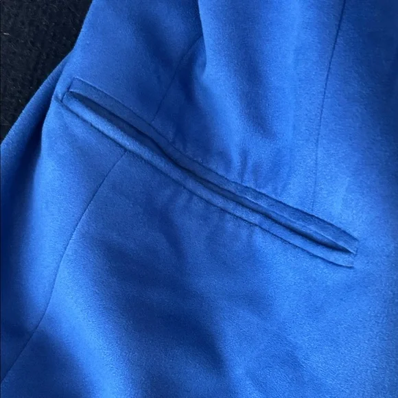 Elegant Royal Blue Men's Blazer - Picture 5 of 9